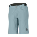 SCOTT pantalones cortos sin tirantes - TRAIL FLOW W/PAD W - azul