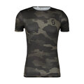 SCOTT Camiseta de manga corta - CARBON SS - negro/gris