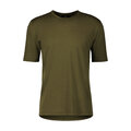 SCOTT Camiseta de manga corta - COMMUTER MERINO - marrón