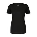 SCOTT Camiseta de manga corta - TEE COMMUTER MERINO W - negro