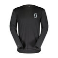 SCOTT maillot de verano de manga larga - TRAIL VERTIC LS - negro