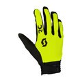 SCOTT guantes de dedos largos - DH FACTORY - amarillo/negro