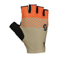 SCOTT guantes de dedos cortos - RC TEAM SF - rojo/beige/negro