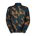 SCOTT chaqueta cortaviento - ENDURANCE TECH WB - azul/marrón
