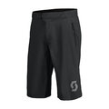 SCOTT pantalones cortos sin tirantes - TRAIL VERTIC W/PAD - negro