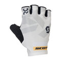 SCOTT guantes de dedos cortos - RC ENDURANCE SF - blanco/negro