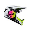 KENNY casco - ELITE 26 - blanco/negro/amarillo