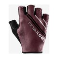 CASTELLI guantes de dedos cortos - DOLCISSIMA 2 W - granate