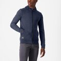CASTELLI sudadera - MILANO 2 FULL ZIP FLEECE - azul