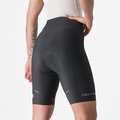 CASTELLI pantalones cortos sin tirantes - ESPRESSO W - negro