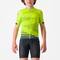 CASTELLI jersey de manga corta - AERO KID - amarillo