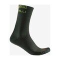 CASTELLI calcetines clásicos - BANDITO MERINO 18 - verde