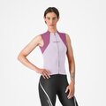 CASTELLI maillot sin mangas - SOLE - púrpura/blanco