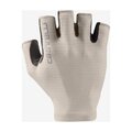 CASTELLI guantes de dedos cortos - ESPRESSO W - plateado