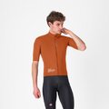 CASTELLI chaqueta cortaviento - DO.DI.CI. SHORT SLEEVE - marrón