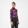 CASTELLI maillot de invierno de manga larga - BLUR THERMAL - negro/púrpura