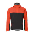 VAUDE chaqueta impermeable - MOAB RAIN  - rojo/negro