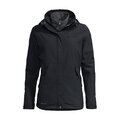 VAUDE chaqueta impermeable - ROSEMOOR 3in1 - negro