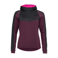 VAUDE maillot de invierno de manga larga - QUIMSA LS - granate/rosa/negro