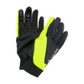 VAUDE guantes de dedos largos - KURO WARM - negro/amarillo
