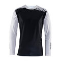 LEATT maillot de verano de manga larga - MTB ENDURO 4.0 - blanco/negro