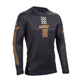 LEATT maillot de verano de manga larga - MTB ENDURO 4.0 - negro