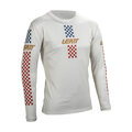LEATT maillot de verano de manga larga - MTB ENDURO 4.0 - blanco