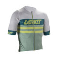 LEATT jersey de manga corta - MTB ENDURANCE 6.0 - verde/gris