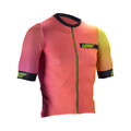 LEATT jersey de manga corta - MTB ENDURANCE 6.0 - naranja/amarillo