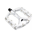LEATT pedales - ALLMTN 6.0 FLAT WIDE 114X107MM - plateado