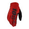 100% SPEEDLAB guantes de dedos largos - BRISKER - rojo