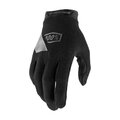 100% SPEEDLAB guantes de dedos largos - RIDECAMP JR - negro/gris