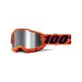 100% SPEEDLAB Gafas - ACCURI 2 - naranja/negro/plateado