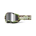 100% SPEEDLAB Gafas - STRATA 2 - beige/verde/marrón/plateado