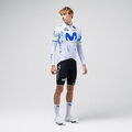GOBIK maillot de verano de manga larga - HYDER MOVISTAR TEAM 26 - blanco