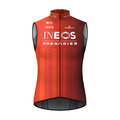 GOBIK chaleco - PLUS 2.0 INEOS GRENADIERS 2024 - rojo/naranja