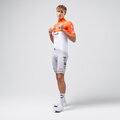 GOBIK chaleco - PLUS 2.0 INEOS GRENADIERS 26 - blanco/naranja