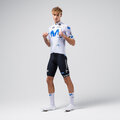 GOBIK chaleco - PLUS 2.0 MOVISTAR TEAM 26 - blanco
