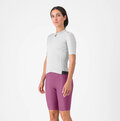 CASTELLI pantalones cortos sin tirantes - ESPRESSO - púrpura