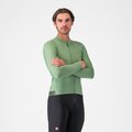 CASTELLI maillot de invierno de manga larga - ESPRESSO THERMAL - verde claro