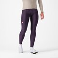 CASTELLI pantalones largos con tirantes - ESPRESSO - púrpura