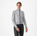 CASTELLI chaqueta impermeable - SQUALL SHELL W - plateado