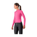 CASTELLI maillot de invierno de manga larga - ESPRESSO THERMAL W - rosa