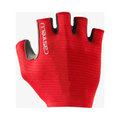 CASTELLI guantes de dedos cortos - ESPRESSO - rojo