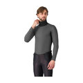 CASTELLI camiseta de manga larga - FLANDERS 2 HIGH NECK - gris