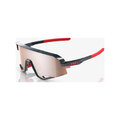 100% SPEEDLAB Gafas - SLENDALE - antracita/rojo