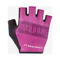 CASTELLI guantes de dedos cortos - GIRO 2 - púrpura