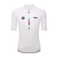 SANTINI jersey de manga corta - UCI WORLD CHAMPION - blanco