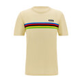 SANTINI Camiseta de manga corta - UCI WORLD CHAMPION - beige