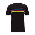 SANTINI Camiseta de manga corta - UCI WORLD CHAMPION - negro